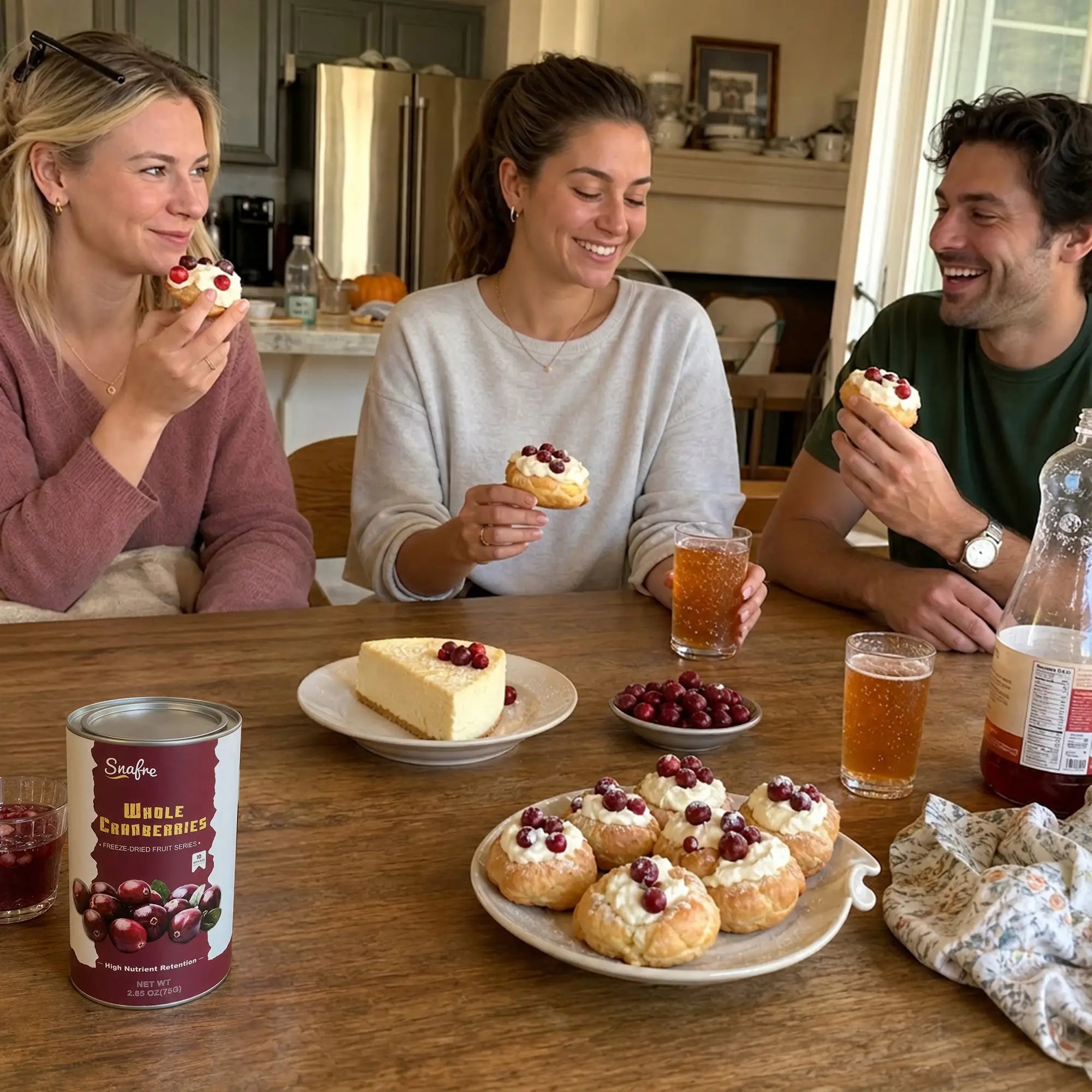 Healthy_smoothie_and_breakfast_snacks_with_SNAFRE_blueberry_topping