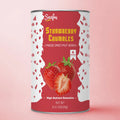 SNAFREpremiumfreeze-driedstrawberrycrumblesinmodernoff-whitecanister