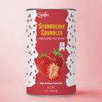 SNAFREpremiumfreeze-driedstrawberrycrumblesinmodernoff-whitecanister