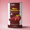 1SNAFREpremiumfreeze-driedwholeraspberriesinmodernoff-whitecanister
