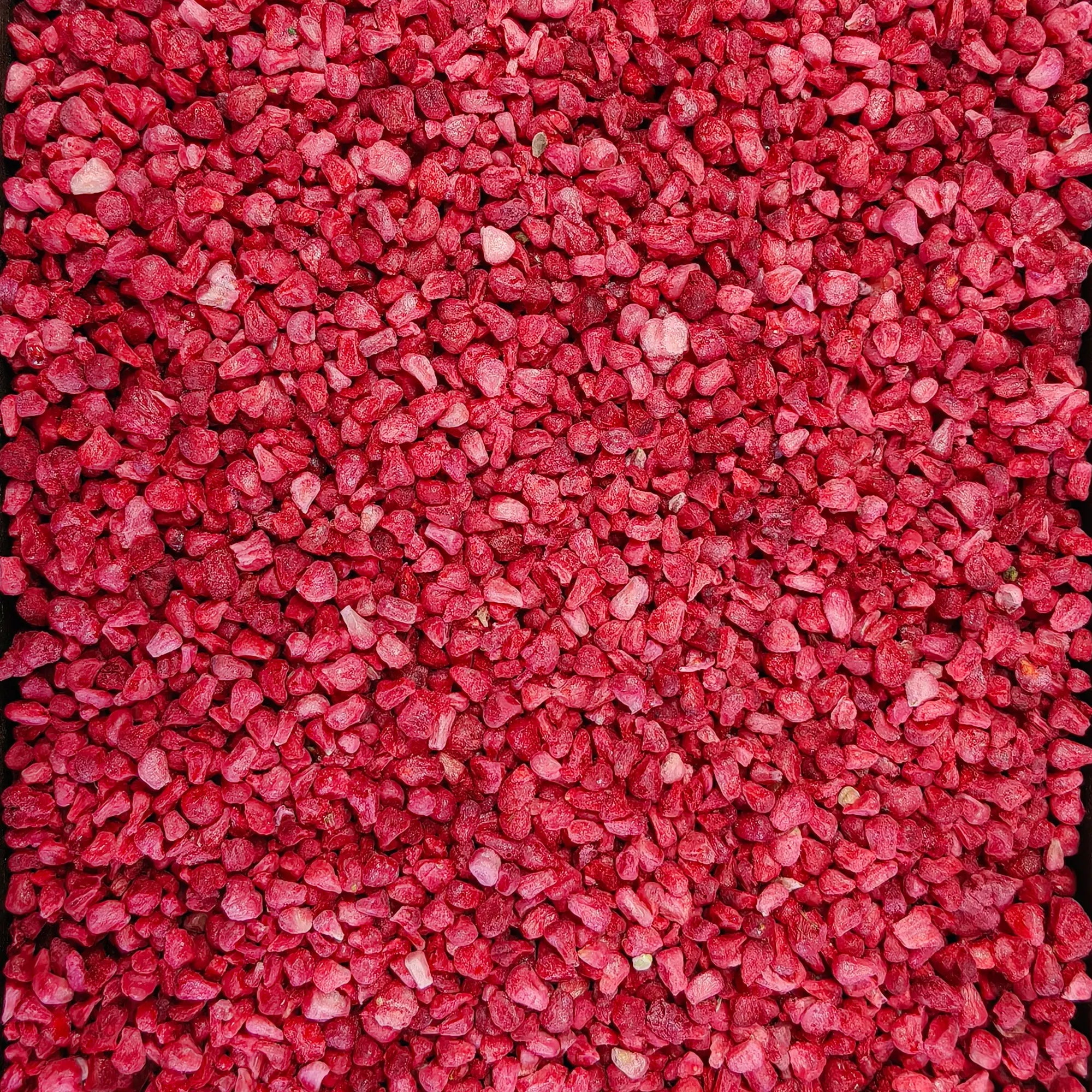 Close-uptextureof100_naturalfreeze-driedraspberrycrumblebits