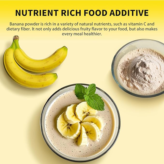 SNAFRE Freeze-Dried Banana Powder