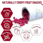 SNAFRE Freeze-Dried Whole Raspberries