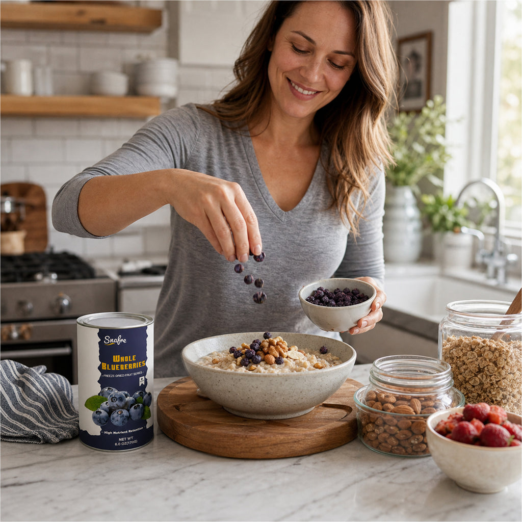 SNAFRE Freeze-Dried Whole Blueberries