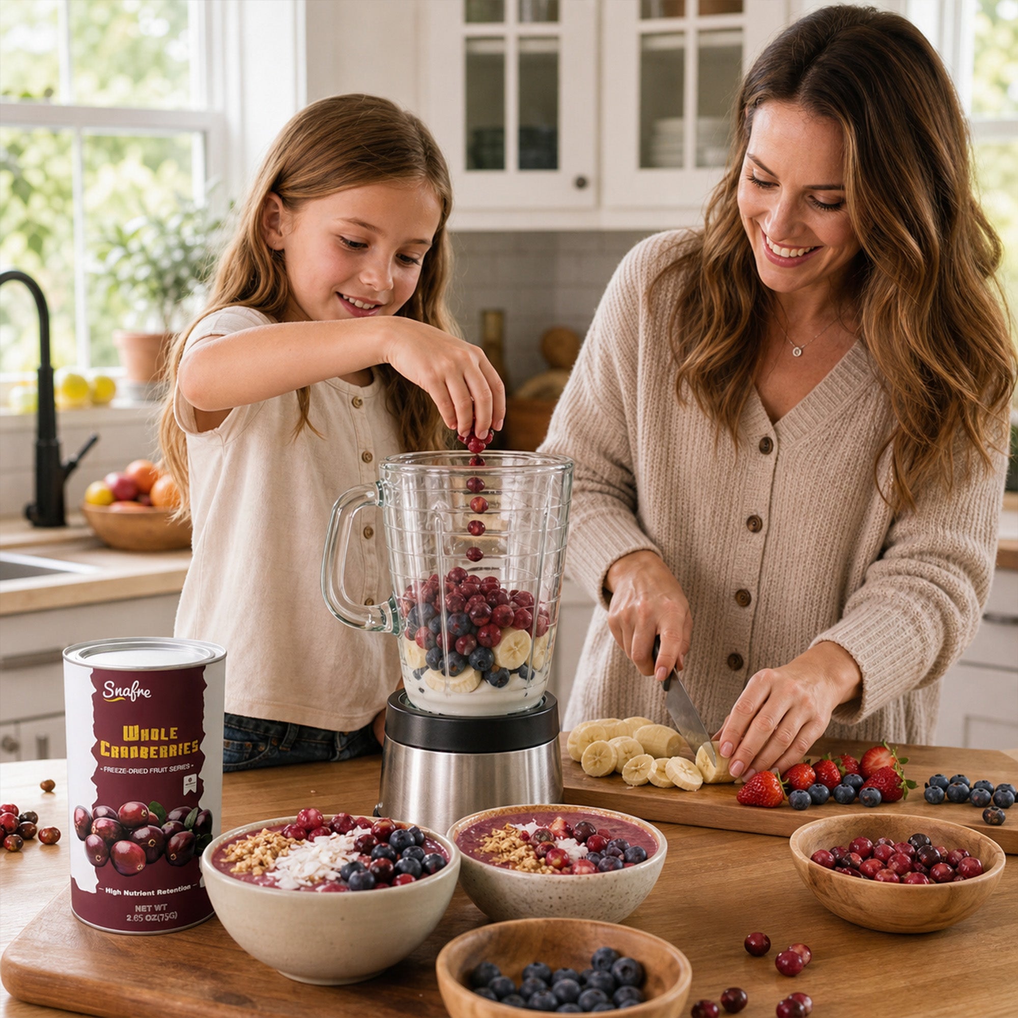 SNAFRE Freeze-Dried Whole Cranberries