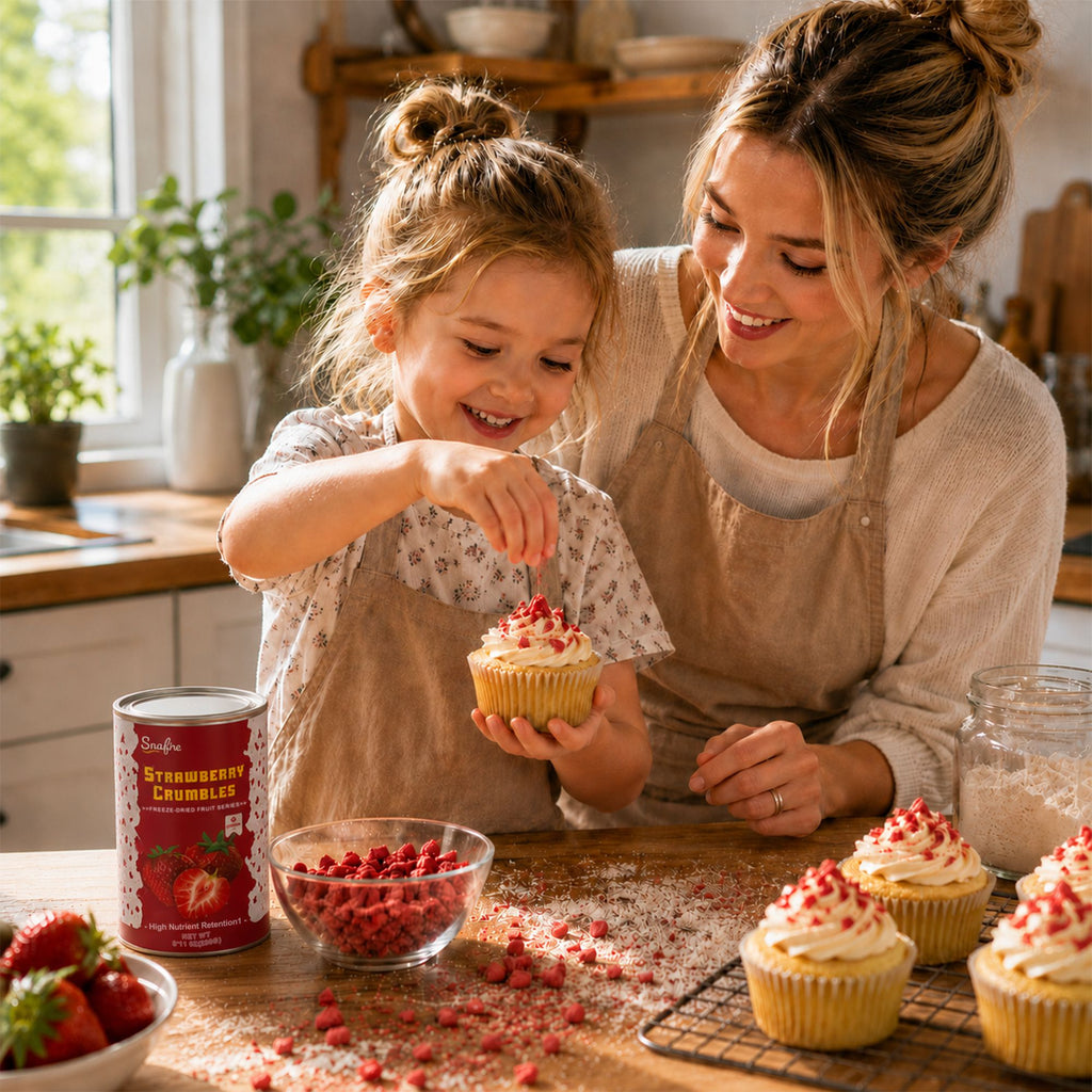 SNAFRE Freeze-Dried Strawberry Crumbles