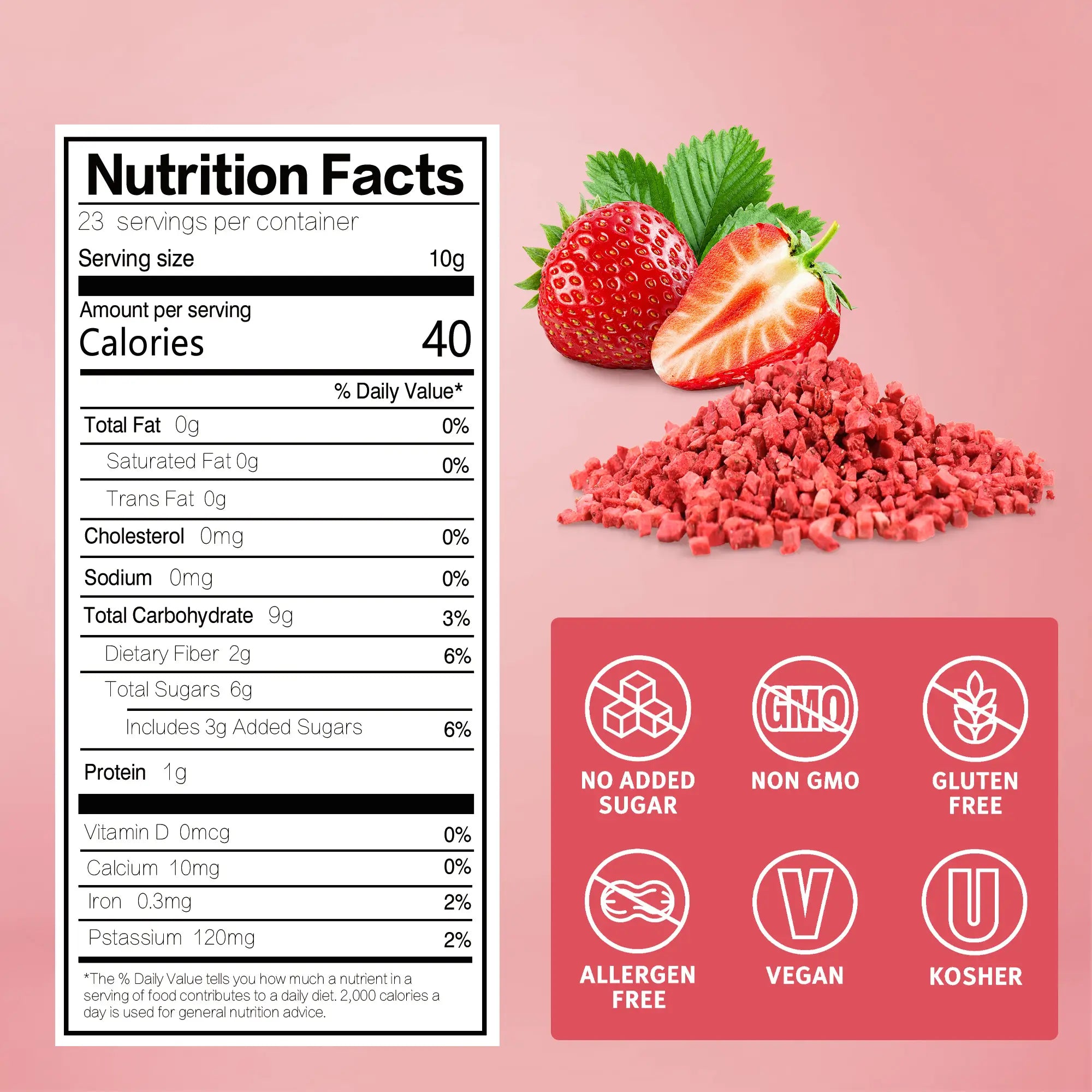 SNAFREstrawberrycrumblesnutritionfactsandcleanlabelcertifications