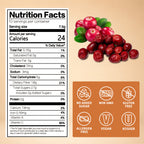 SNAFRE Freeze-Dried Whole Cranberries
