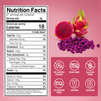 SNAFRE Freeze-Dried Dragon Fruit Cubes