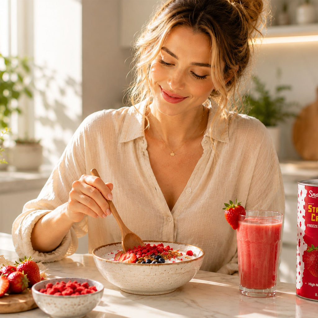 SNAFRE Freeze-Dried Strawberry Crumbles
