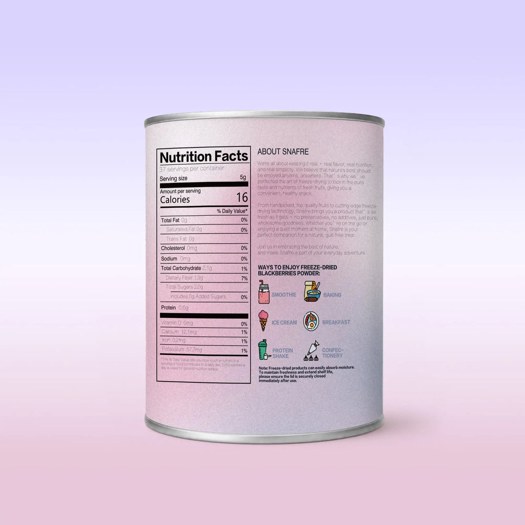 BackviewofSNAFREblackberrypowdercanisterwithclearingredients