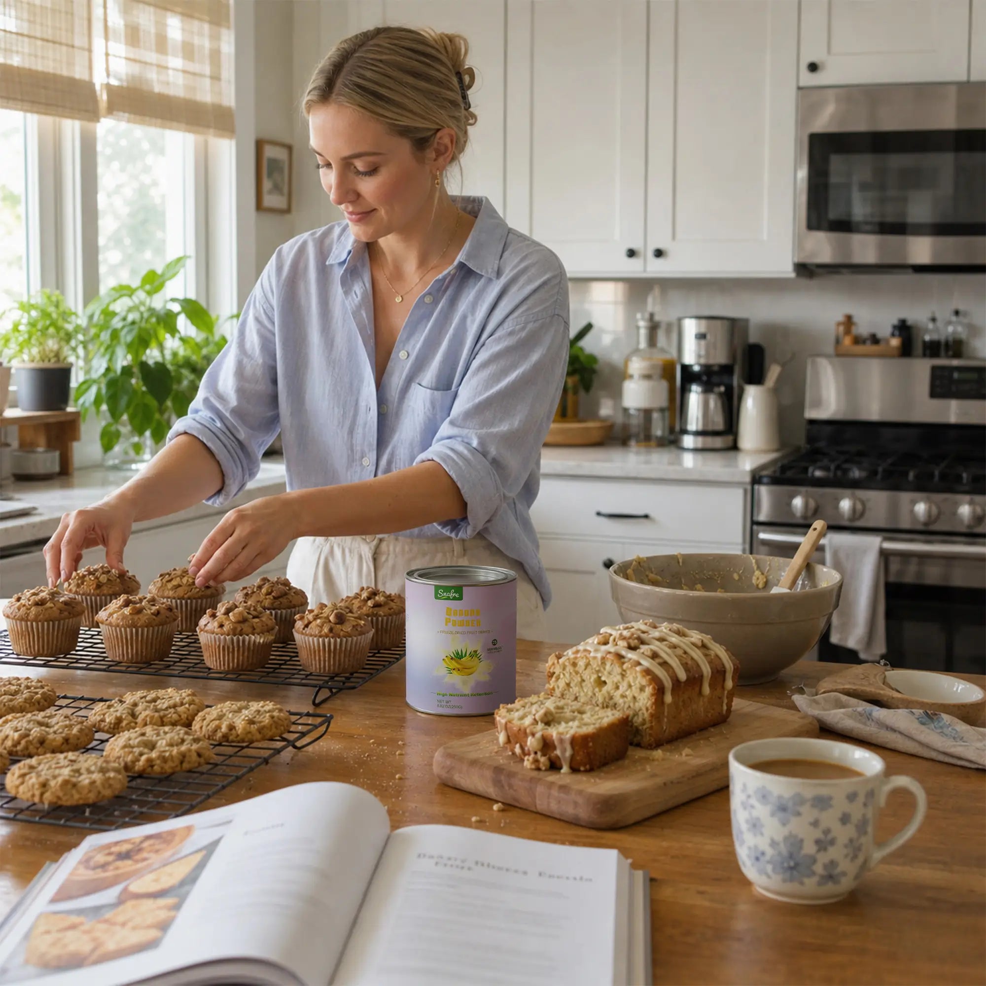 Baking_healthy_desserts_using_SNAFRE_natural_banana_fruit_powder