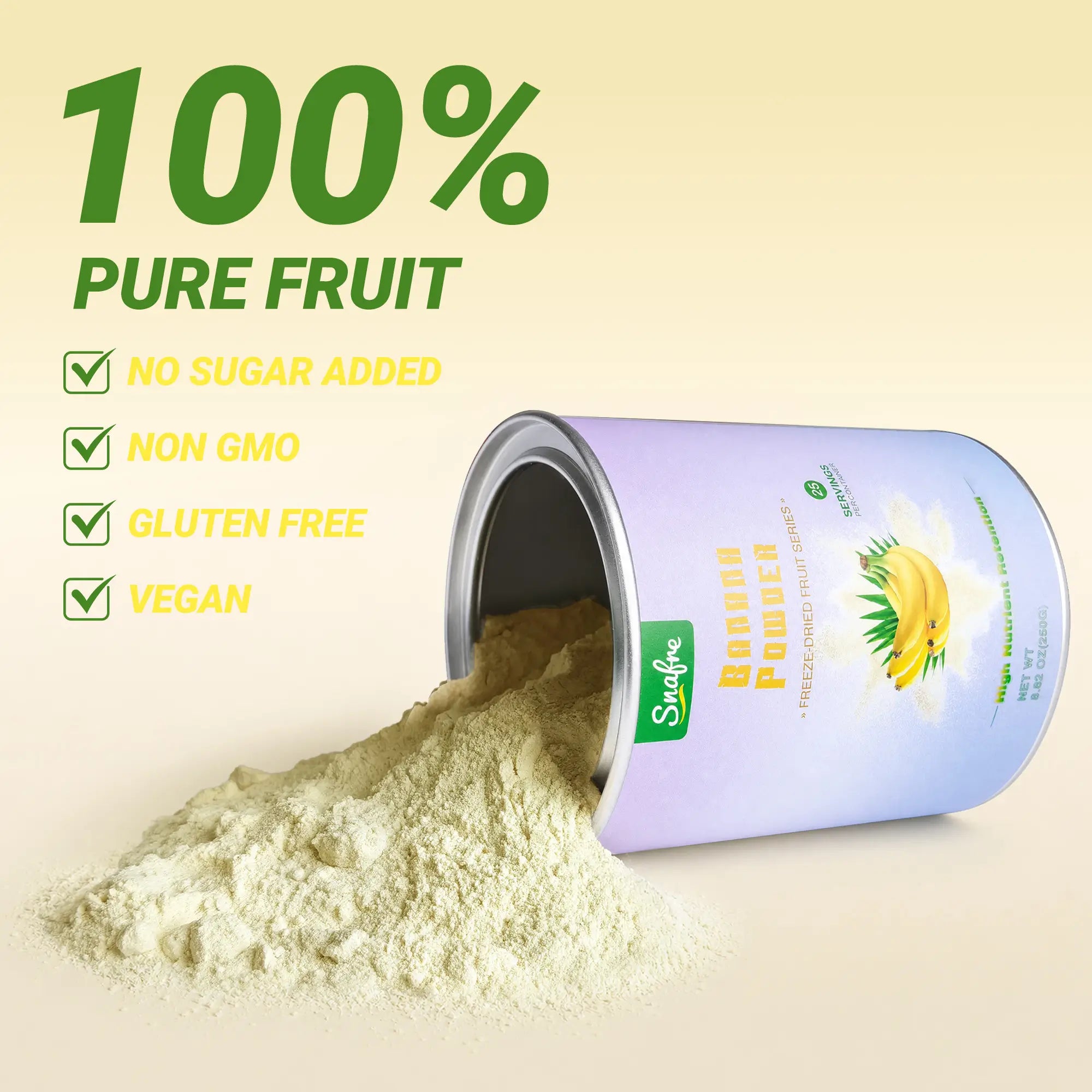 SNAFRE100_purebananapowder_nosugaradded_vegansuperfood