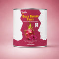 SNAFRE_freeze-dried_dragon_fruit_cubes_in_premium_off-white_canister_packaging
