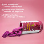 SNAFRE freeze-dried red dragon fruit slices rich in dietary fiber and antioxidants