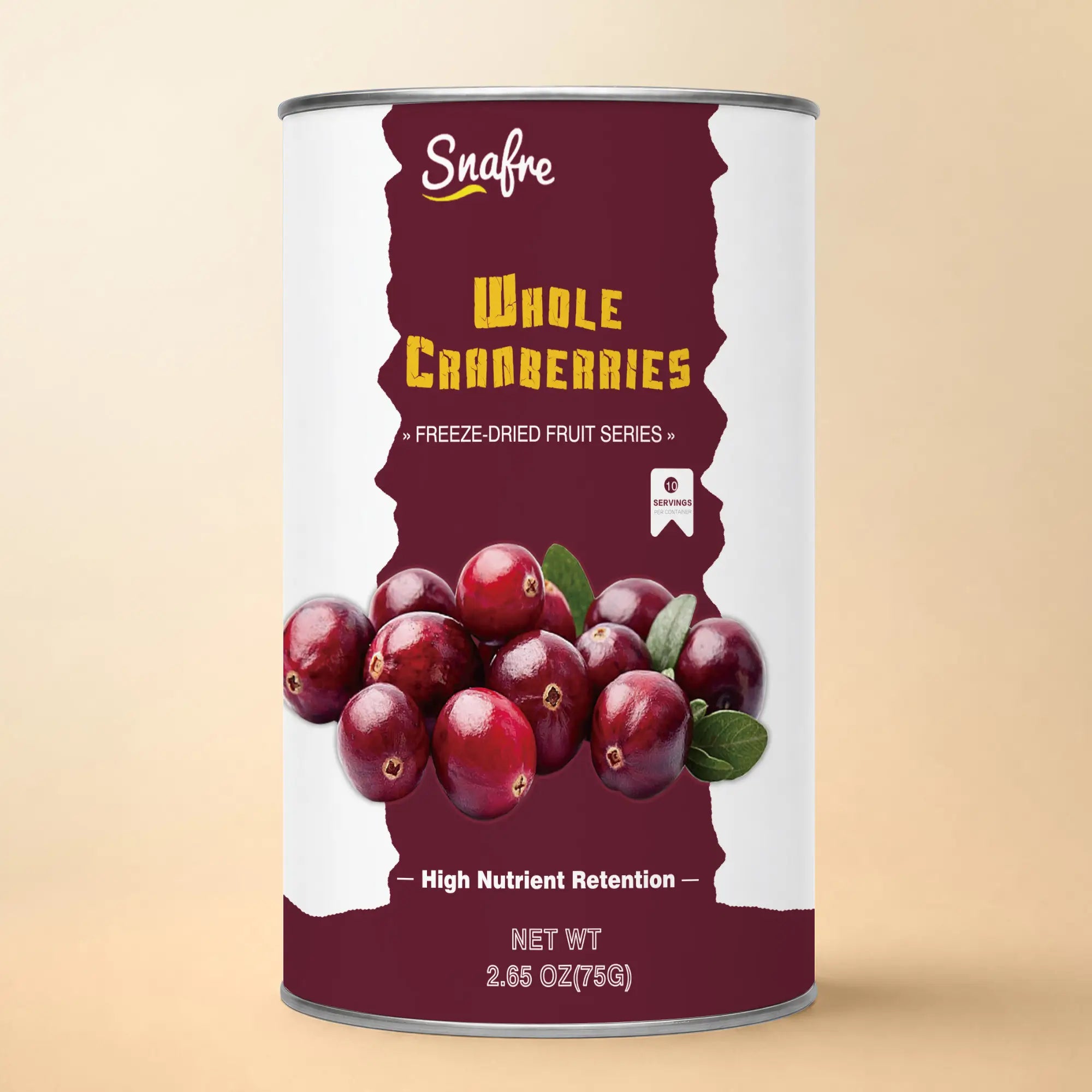 SNAFREpremiumfreeze-driedwholeblueberries170ginoff-whitecanister