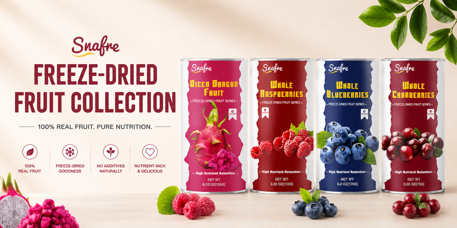 Snafre-complete-freeze-dried-fruit-collection-banner